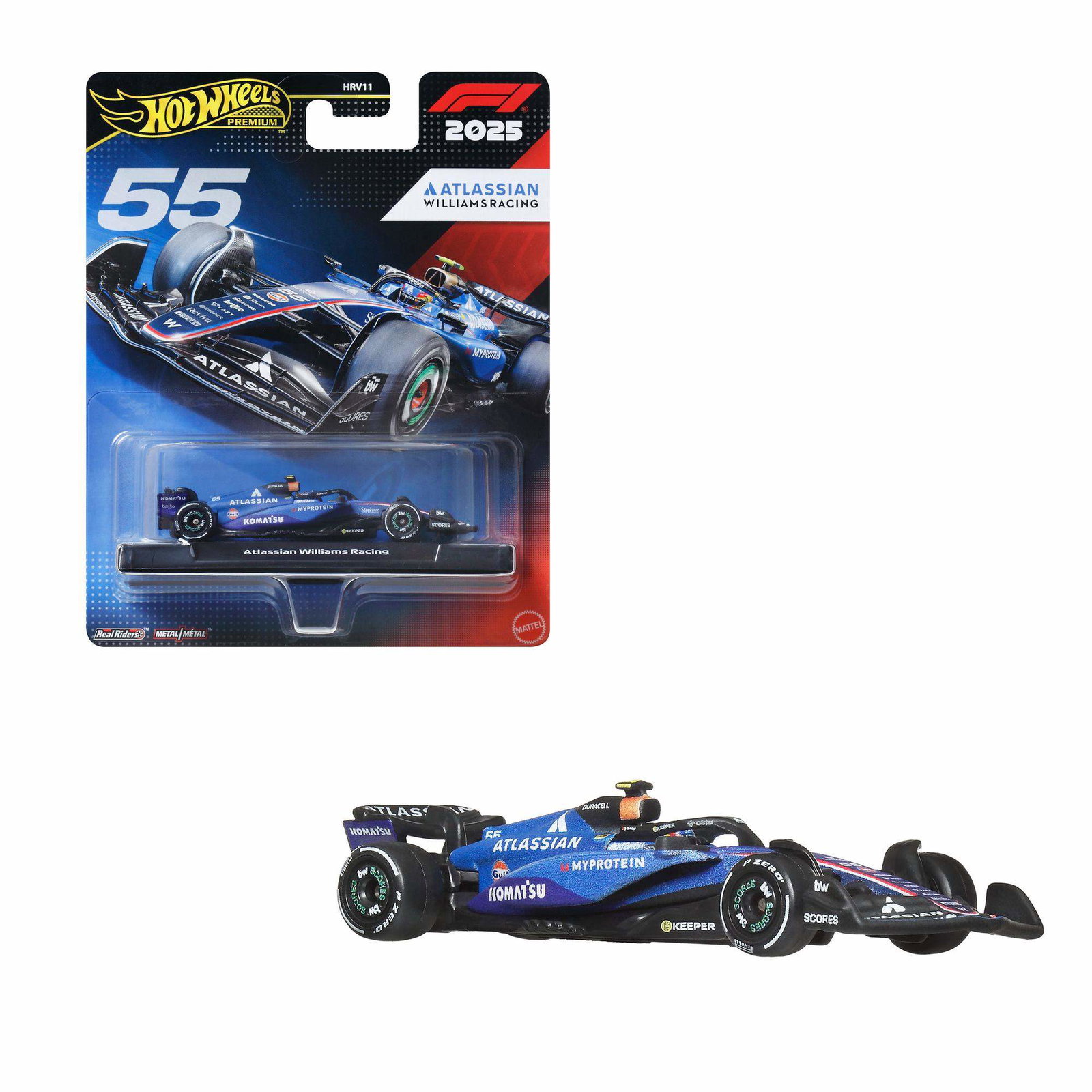F1-racerbil i støbt skala 1:64 – Samlerlegetøj billede