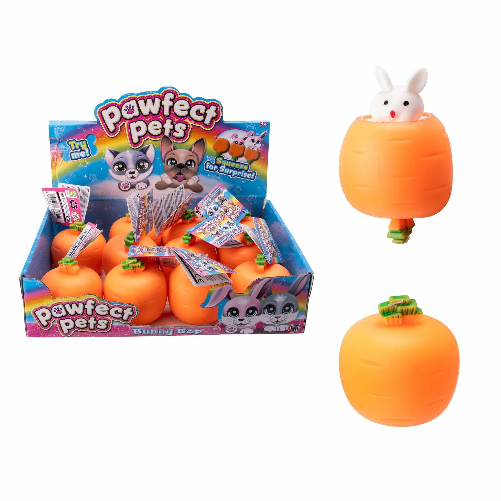 Bunny Pop Fidget-leksak – Rolig och praktisk lek för barn 3+ | Hem & Hobby | Pryloteket