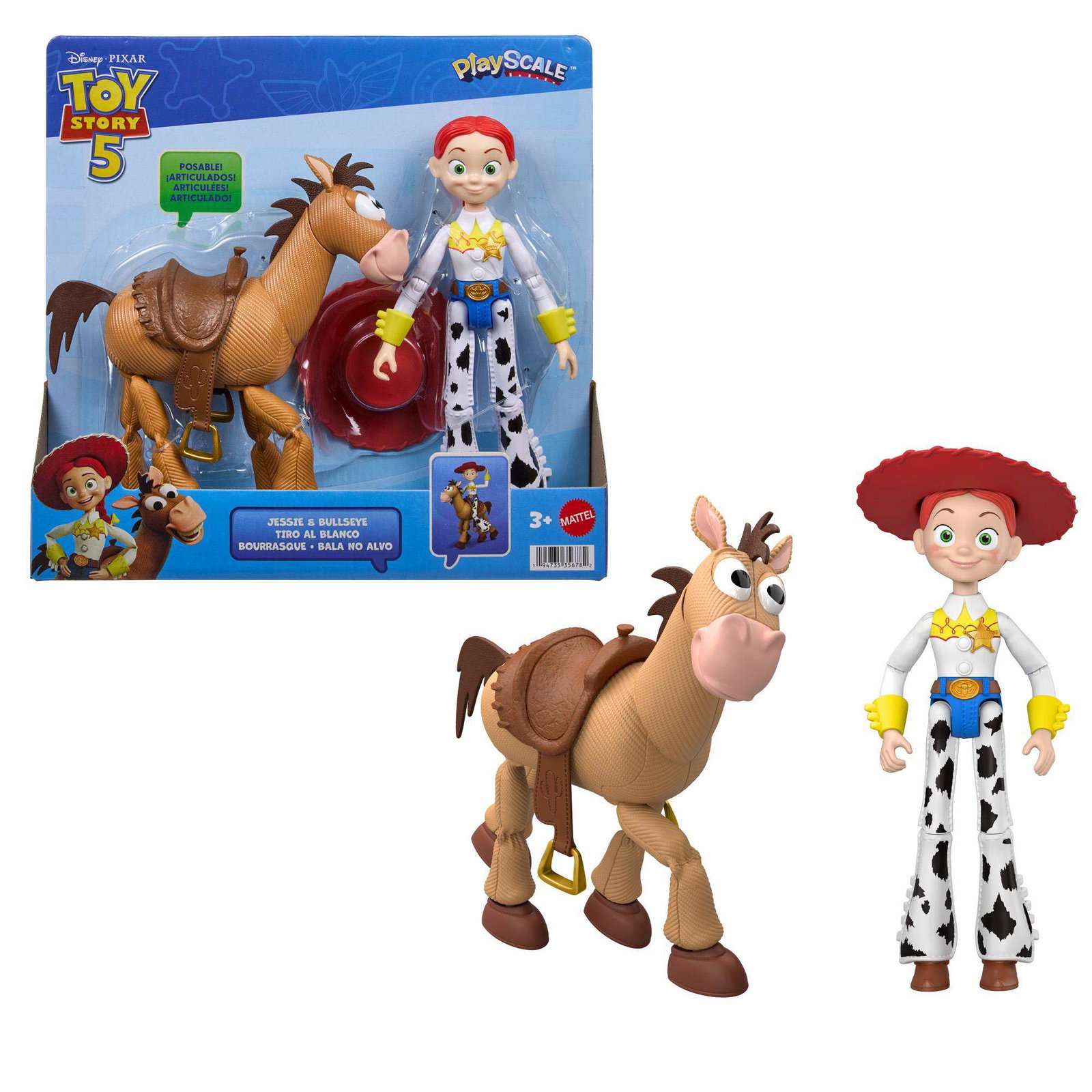 Toy Story Jessie & Bullseye figursæt – 2-pak