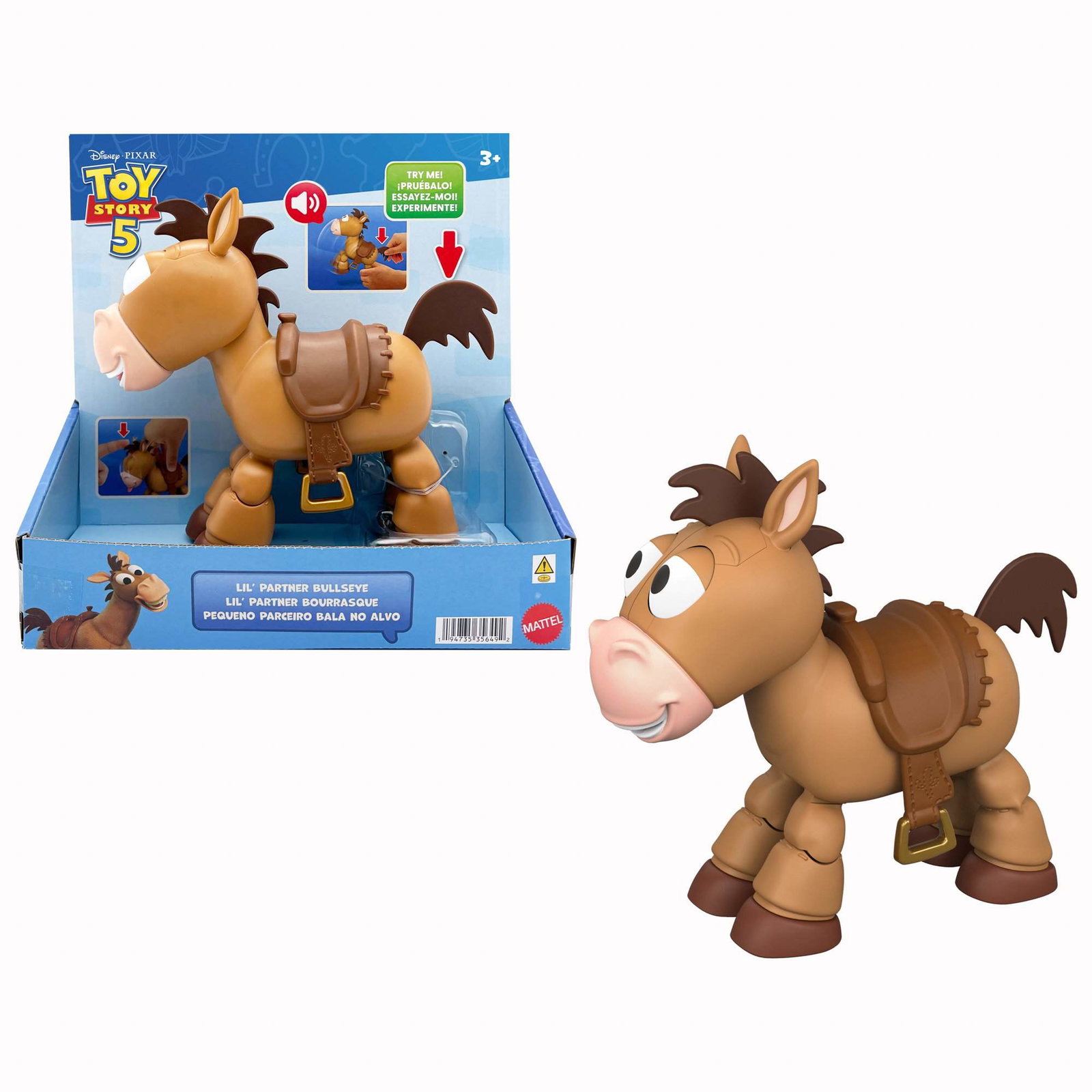 Toy Story interaktiv Bullseye-figur med lydeffekter billede