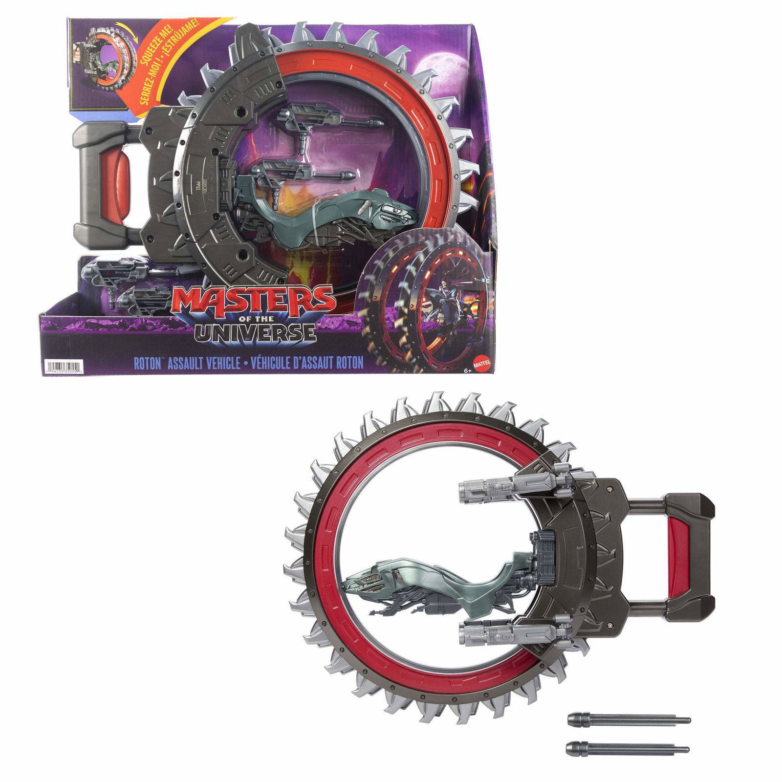 Masters of the Universe Roton-køretøj med affyringsramper
