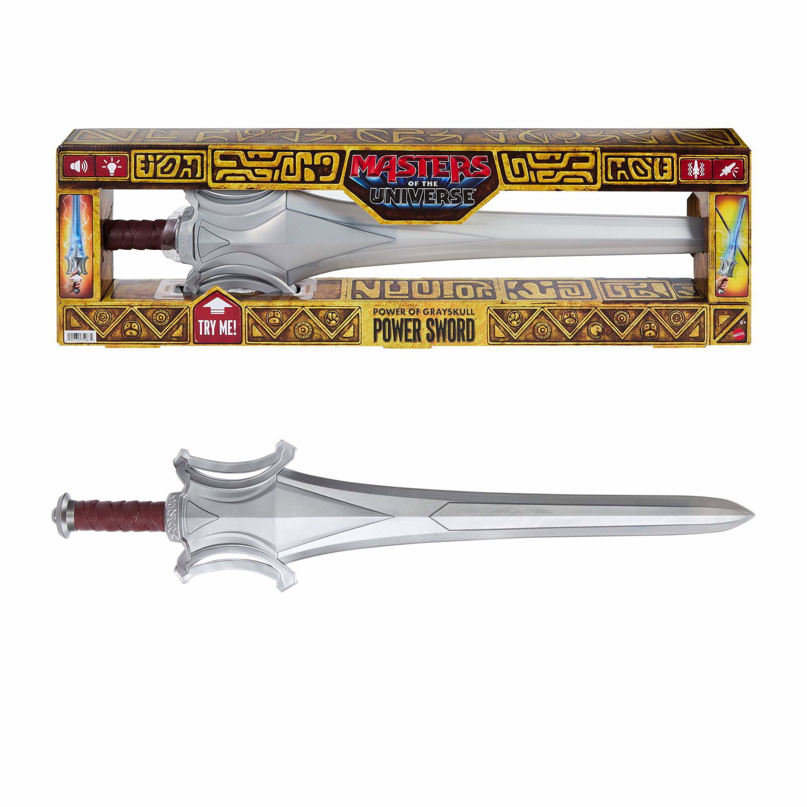 He-Man Deluxe Power Sword med lys og lyde, 68 cm billede