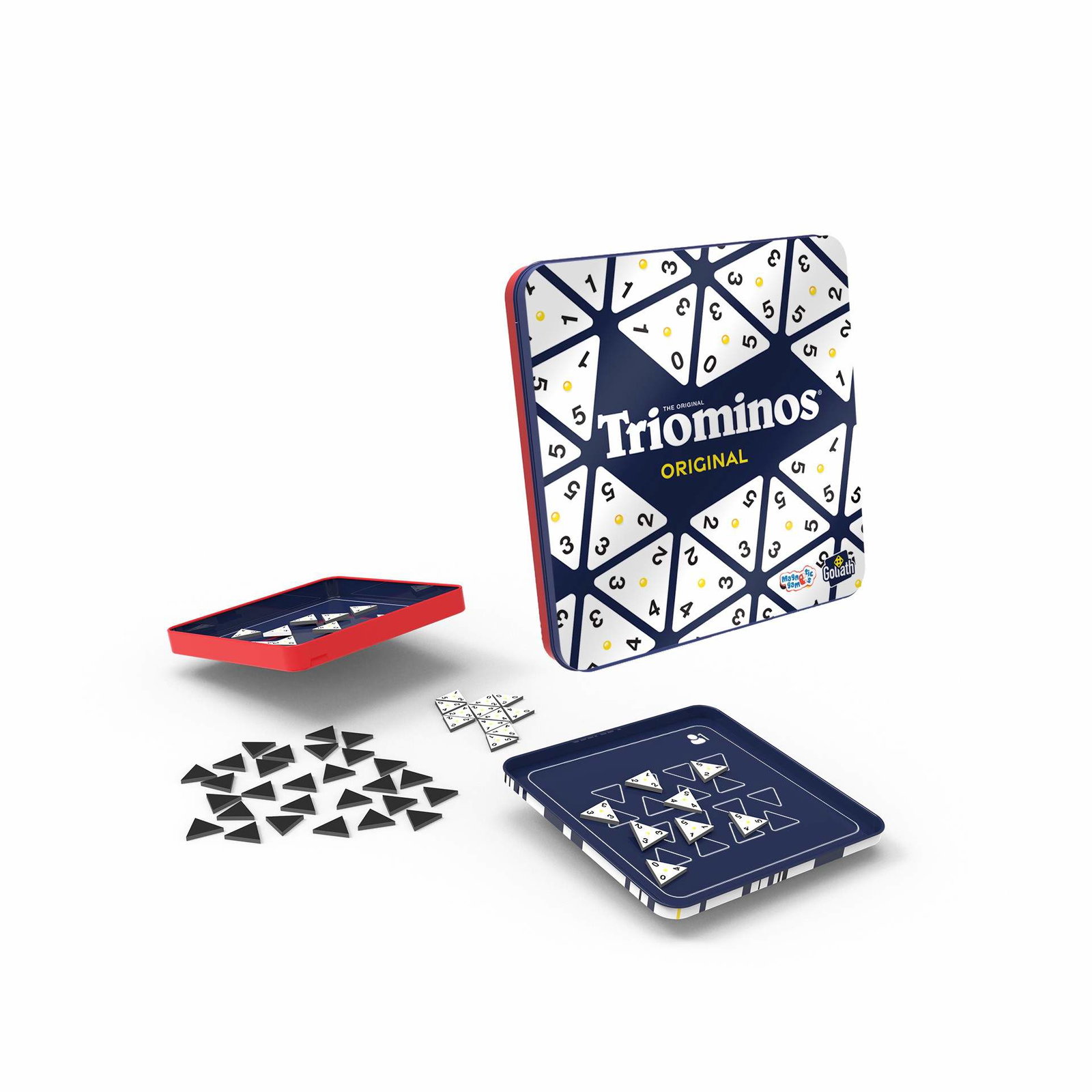 Triominos Magnetisk Rejsespil – Kompakt Familiesjov
