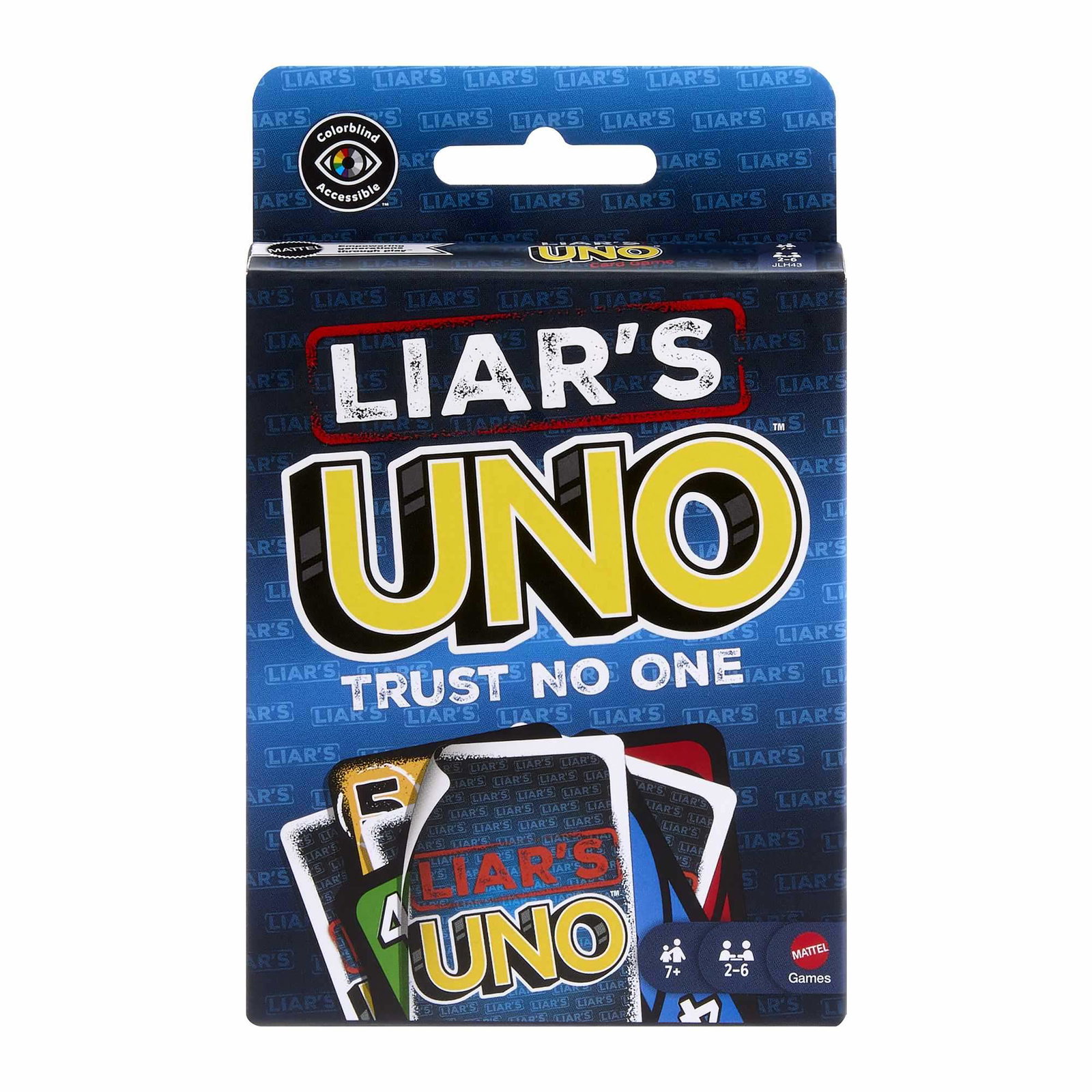Liars UNO-kortspel – 112 kort, 2–10 spelare, från 7 år | Hem & Hobby | Pryloteket
