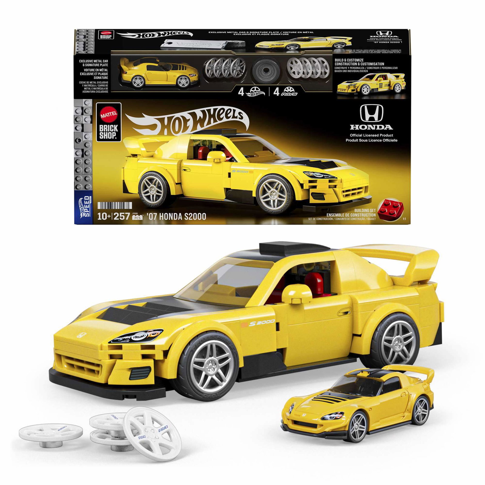 07 Honda S2000 modellbyggsats – skala 1:32, 256 delar | Hem & Hobby | Pryloteket