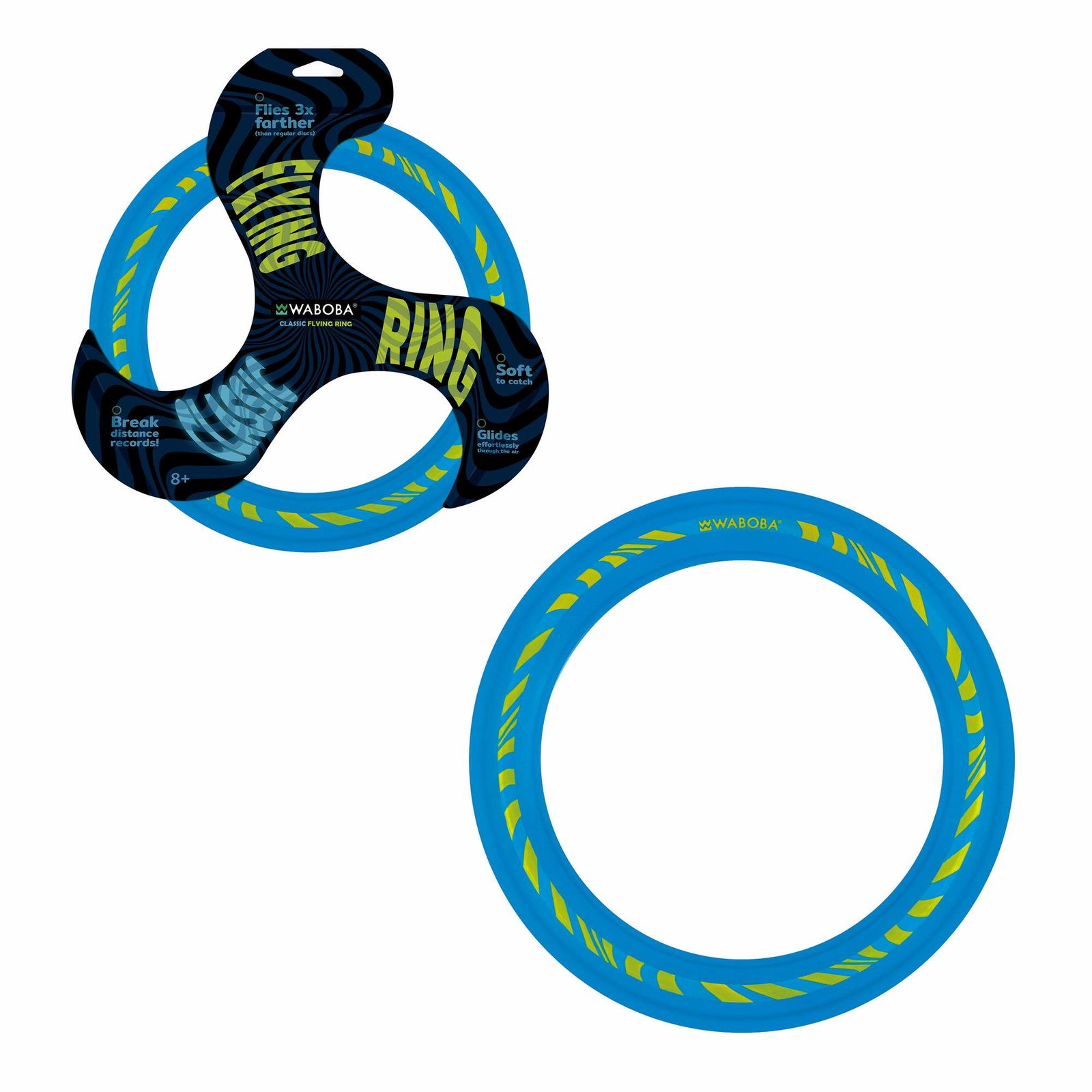 Flyvering, blødkantet, 30 cm diameter, udendørs leg