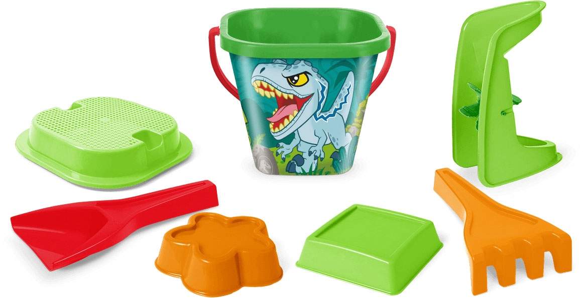 Jurassic World Sandsæt – Strandsæt med 7 dele