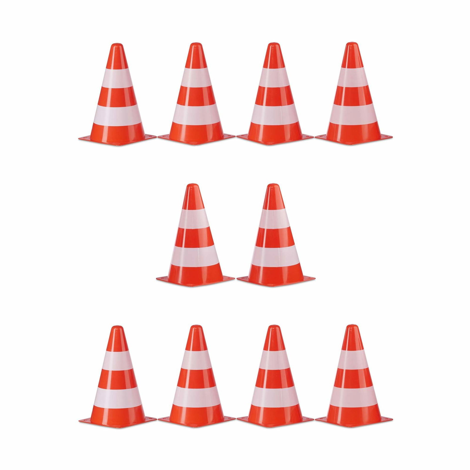 Trafikkegle sæt i 10