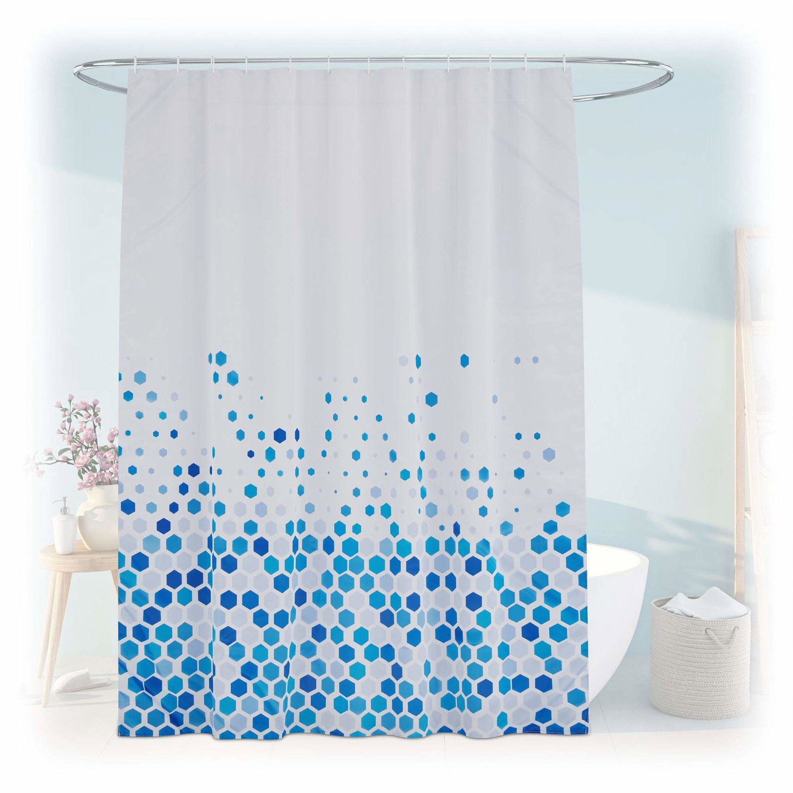 Duschdraperi 180x200 cm med motiv | Hem & Hobby - Hem & Hushåll - Badrum - Duschdraperi | Pryloteket