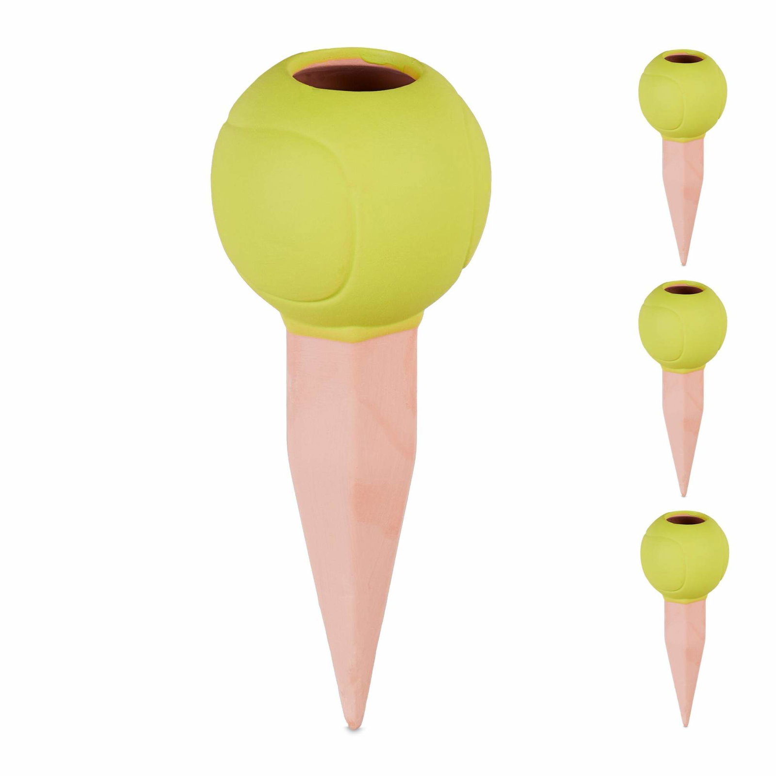Tennisbold i lerkegle med 4 sæt