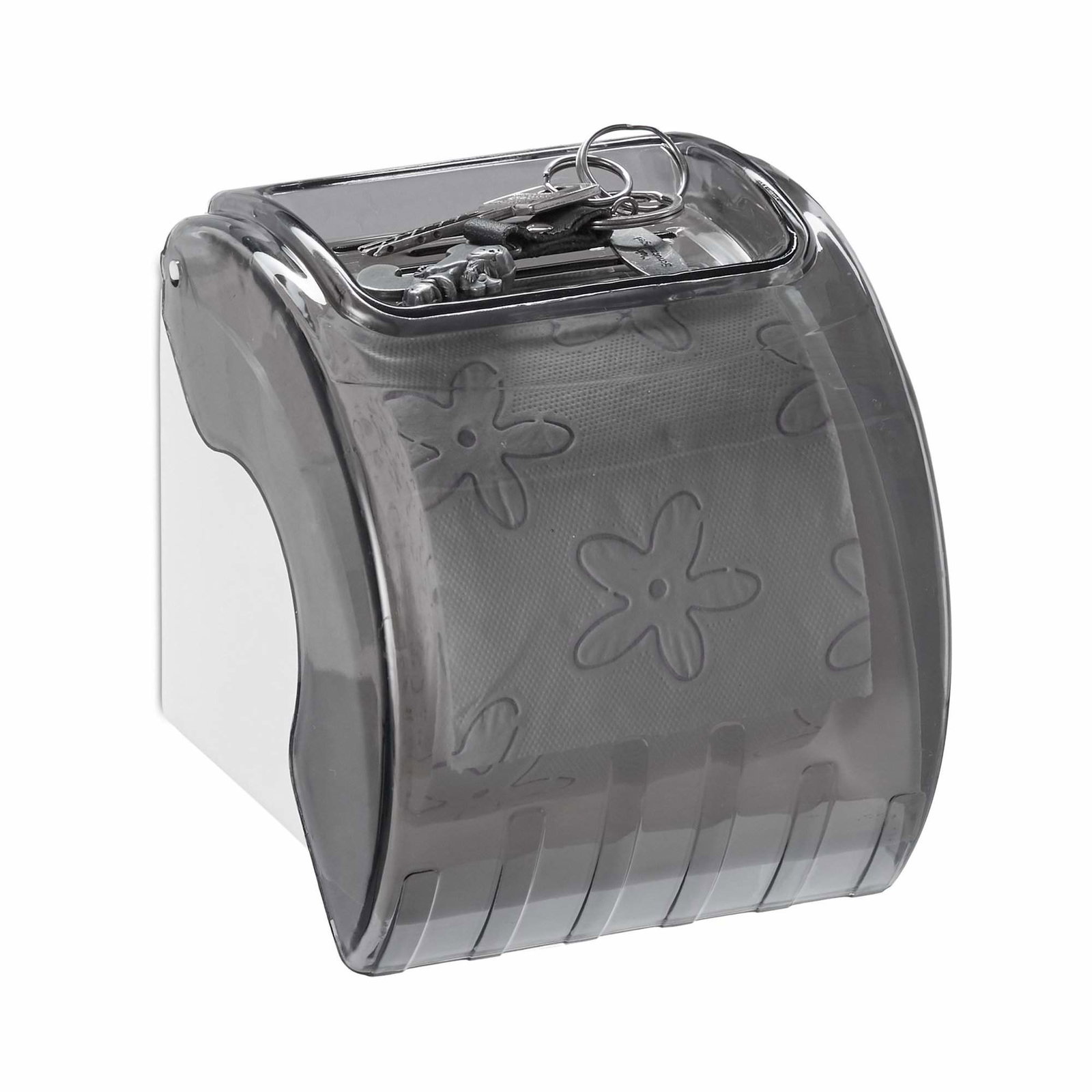 Toiletpapirholder med hylde
