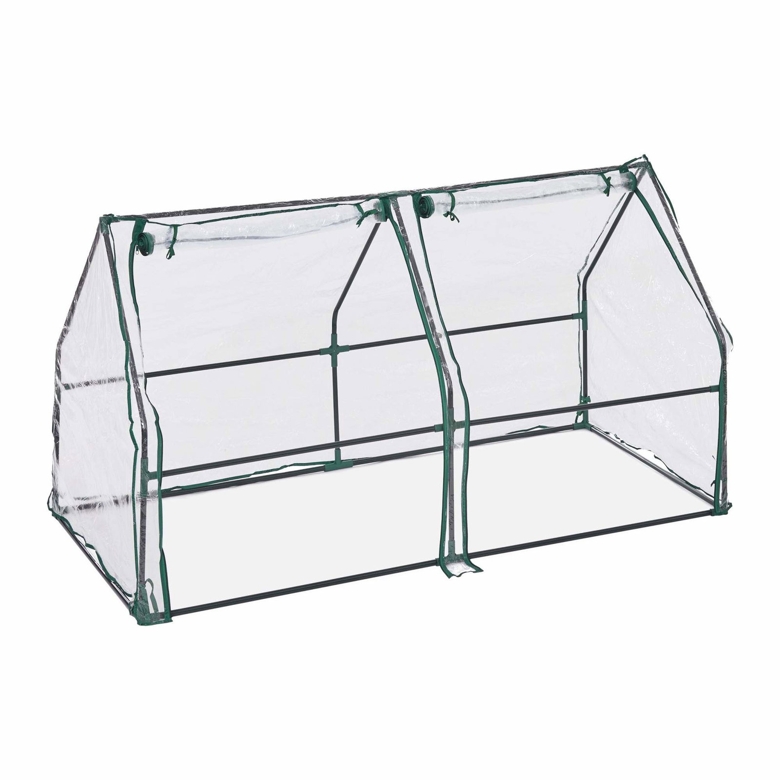 Plast drivhus PVC med 2 døre