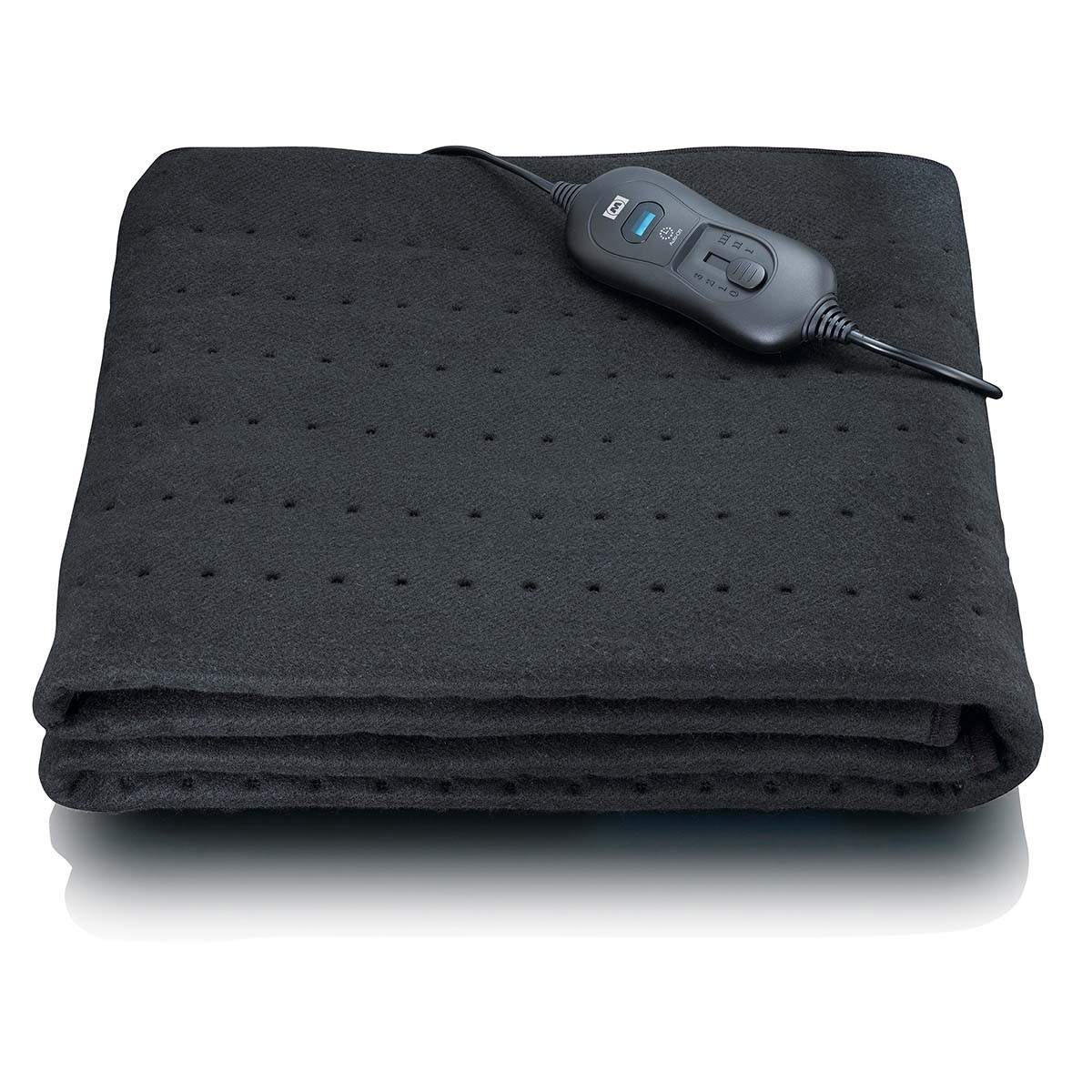 Elektrisk värmefilt 80x150cm, 3 värmelägen, svart | Hem & Hobby | Pryloteket