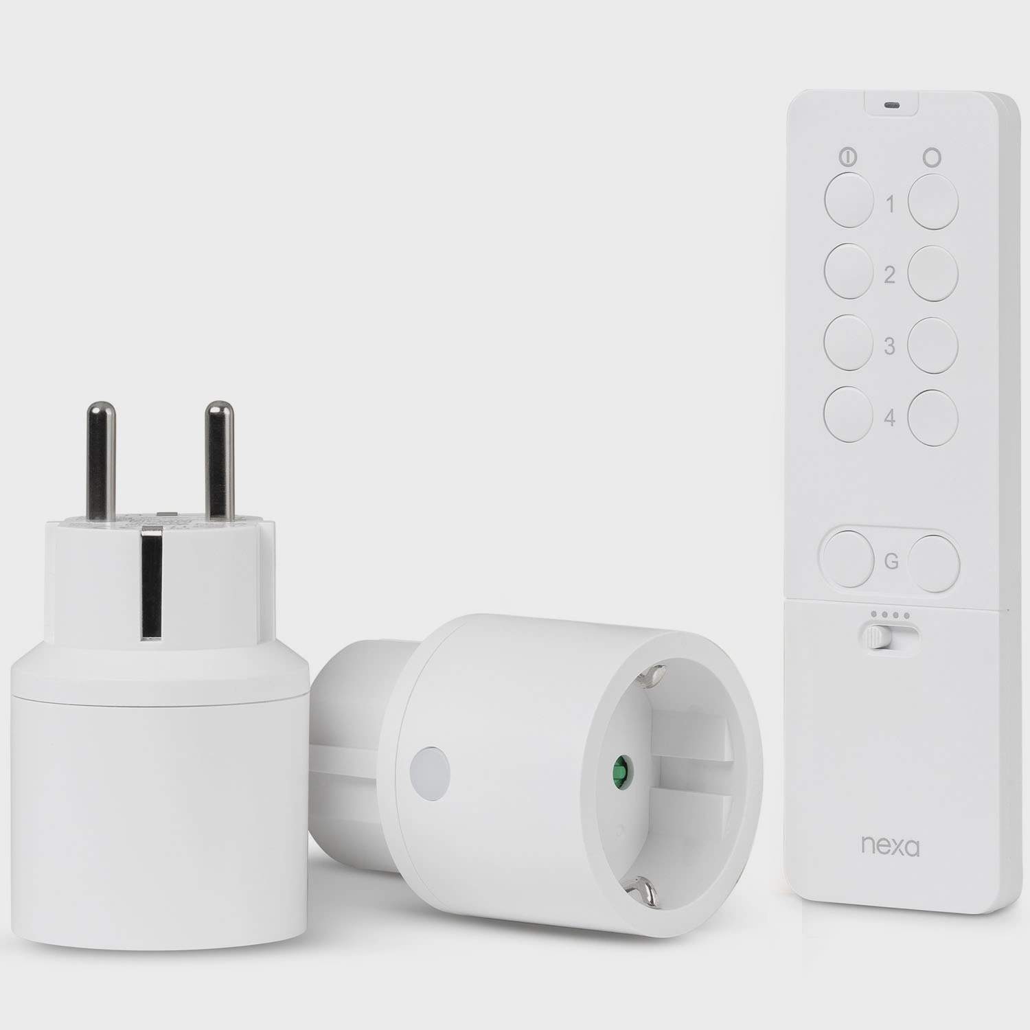 Smart stiksæt med fjernbetjening – WiFi-aktiveret billede