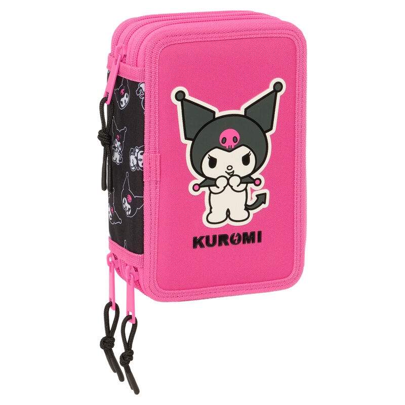 Hello Kitty Kuromi Triple Penalhus – Sæt med 37 dele