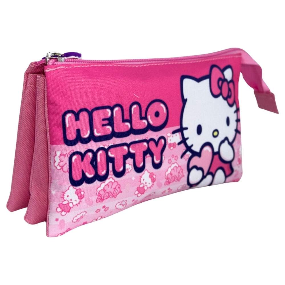 Hello Kitty tredobbelt penalhus