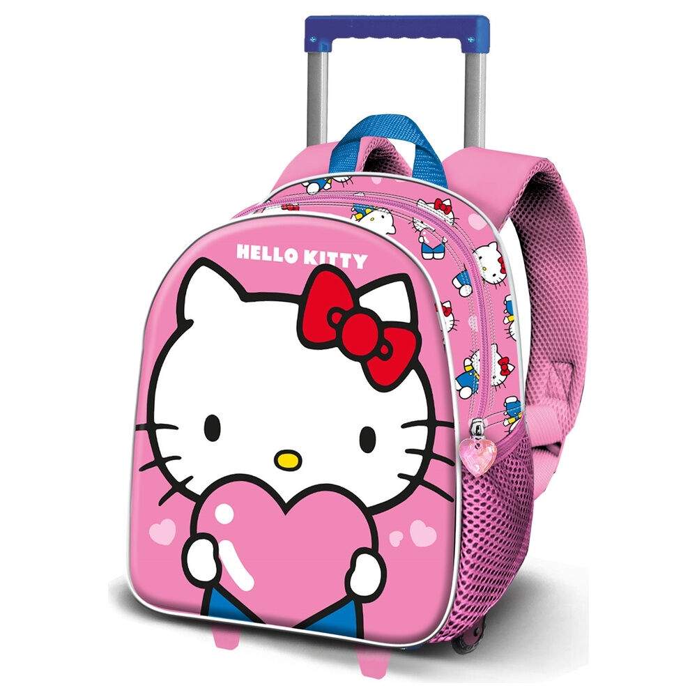 Hello Kitty Hjerte 3D vogn 31 cm