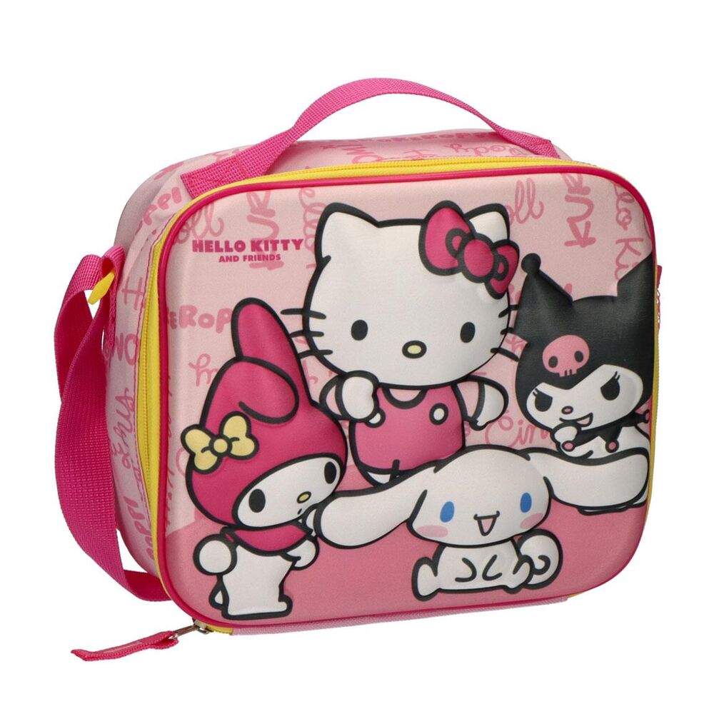 Hello Kitty og venner 3D madtaske
