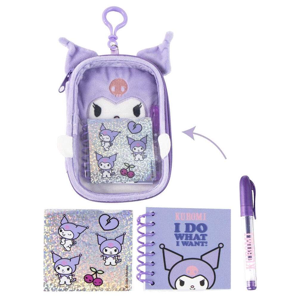 Hello Kitty Kuromi papirvarer sæt
