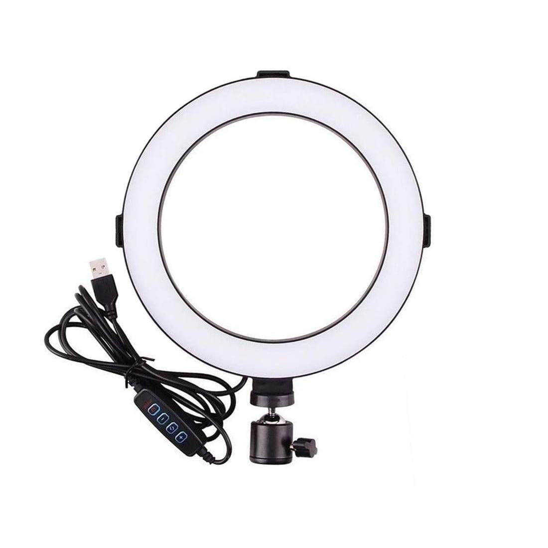 Selfie-lampa / Ring light (20 cm) | Elektronik - Tillbehör Mobil & Surfplatta - Selfie Tillbehör - Selfielampor | Pryloteket
