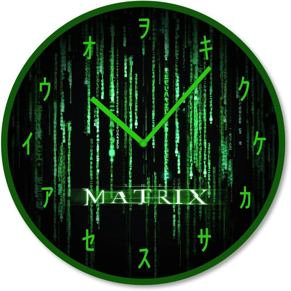 Matrix Code Väggklocka | Hem & Hobby | Pryloteket
