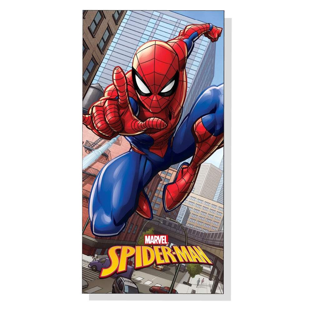 Marvel Spiderman mikrofiber strandhåndklæde