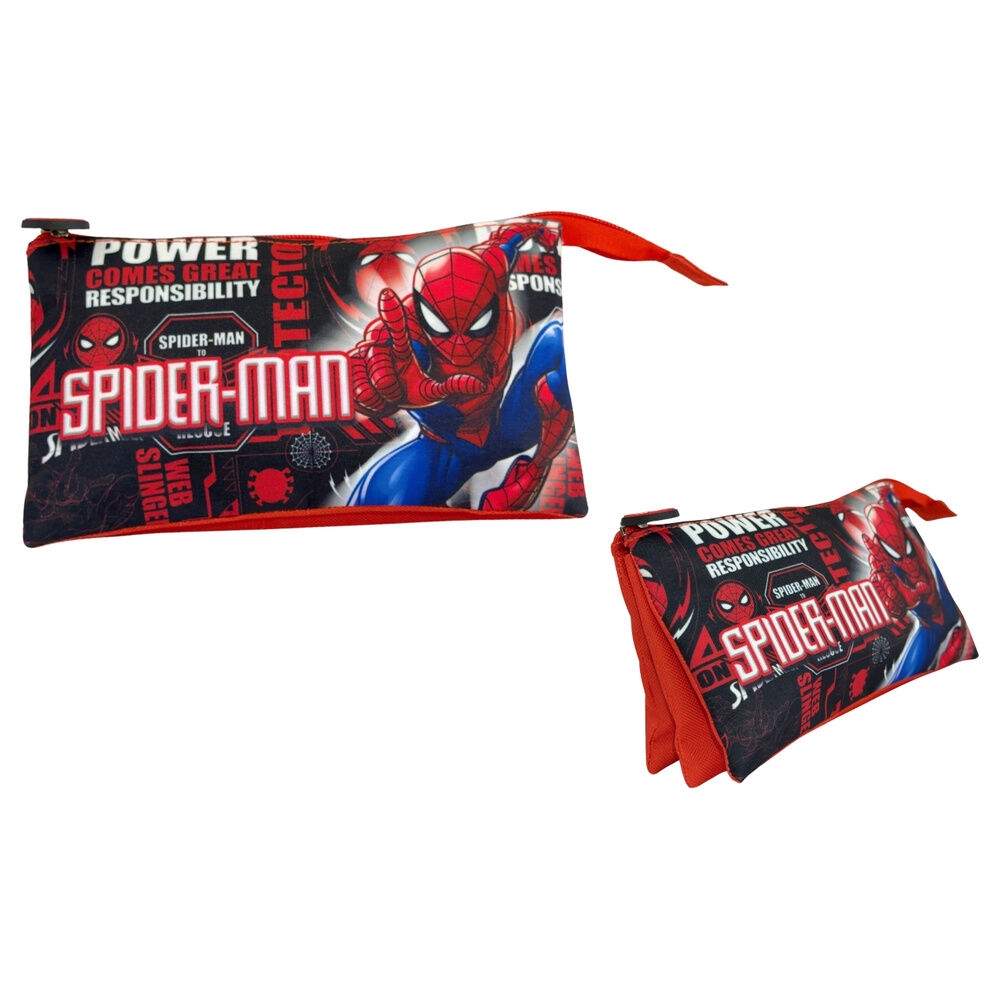 Marvel Spiderman Hero tredobbelt penalhus