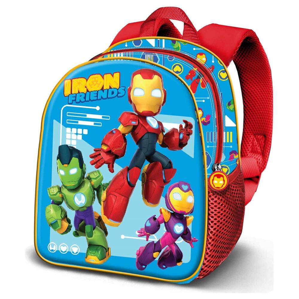 Marvel Iron Man Friends Tech 3D rygsæk 31 cm