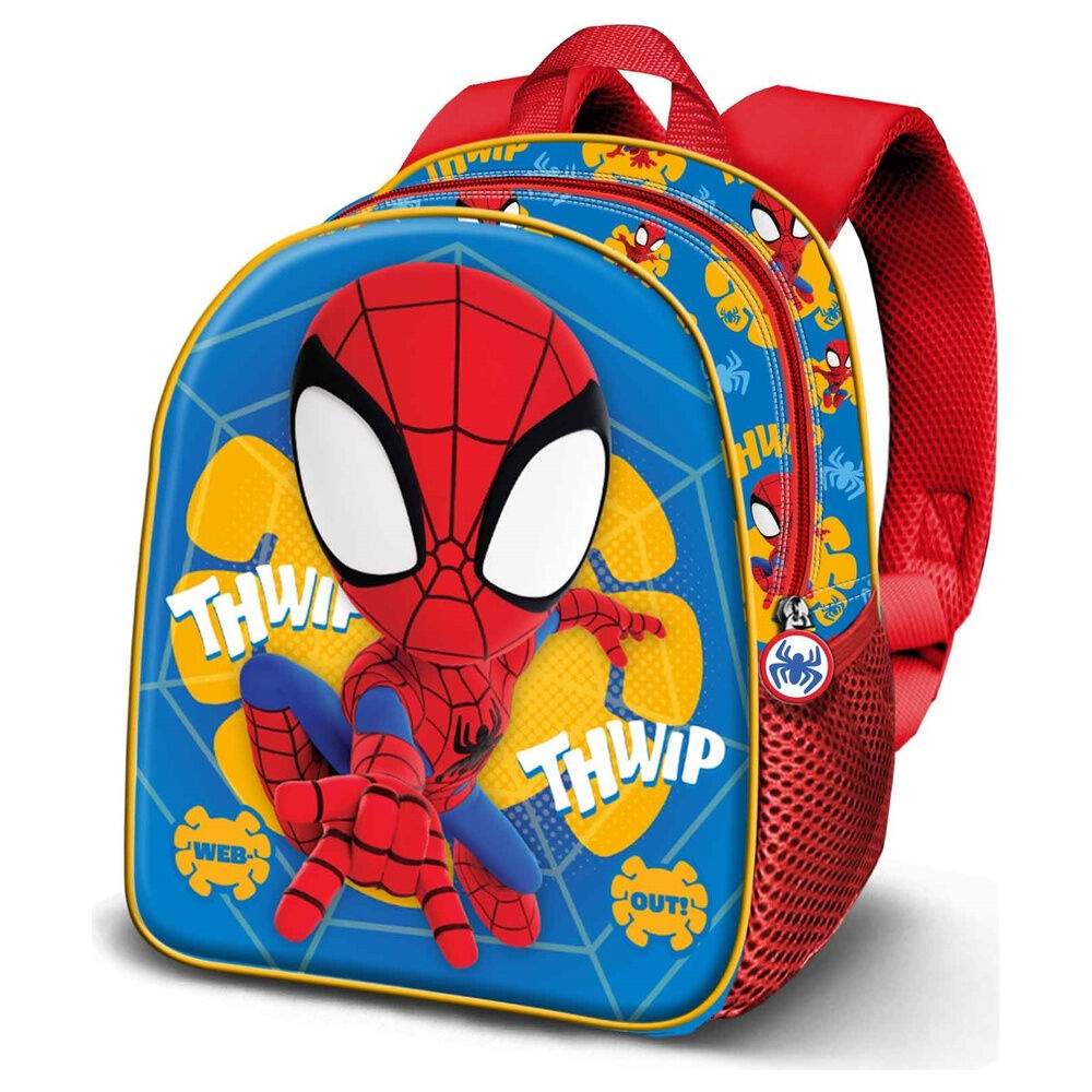 Marvel Spiderman Web Out 3D rygsæk 31 cm