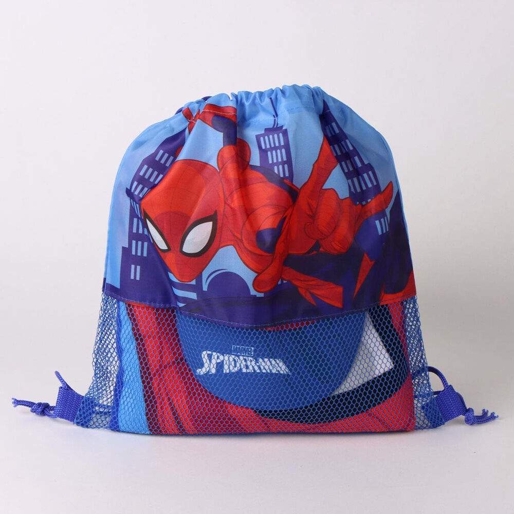 Marvel Spiderman håndklæde + taske + kasket sæt