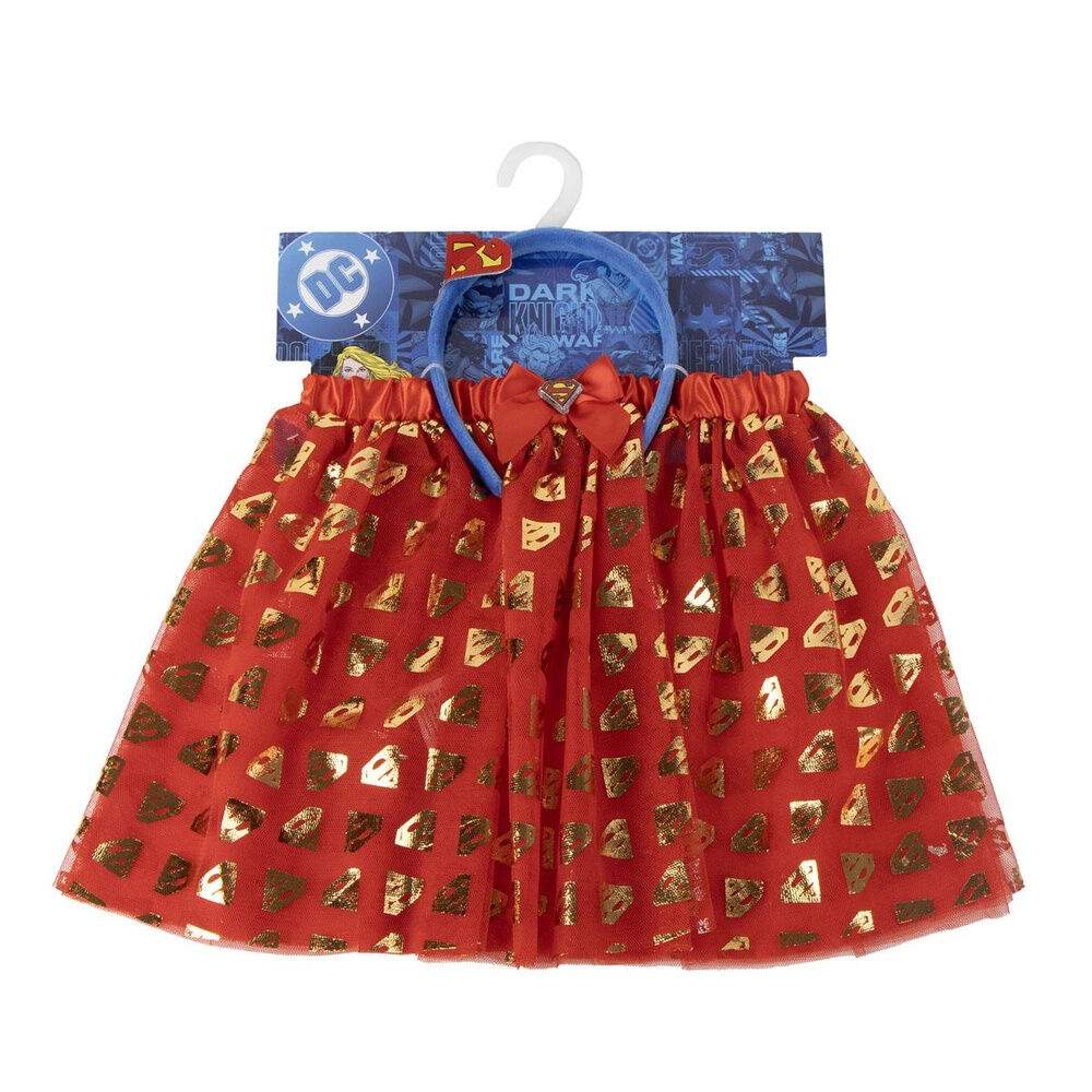 DC Comics Superman pandebånd + tutu sæt