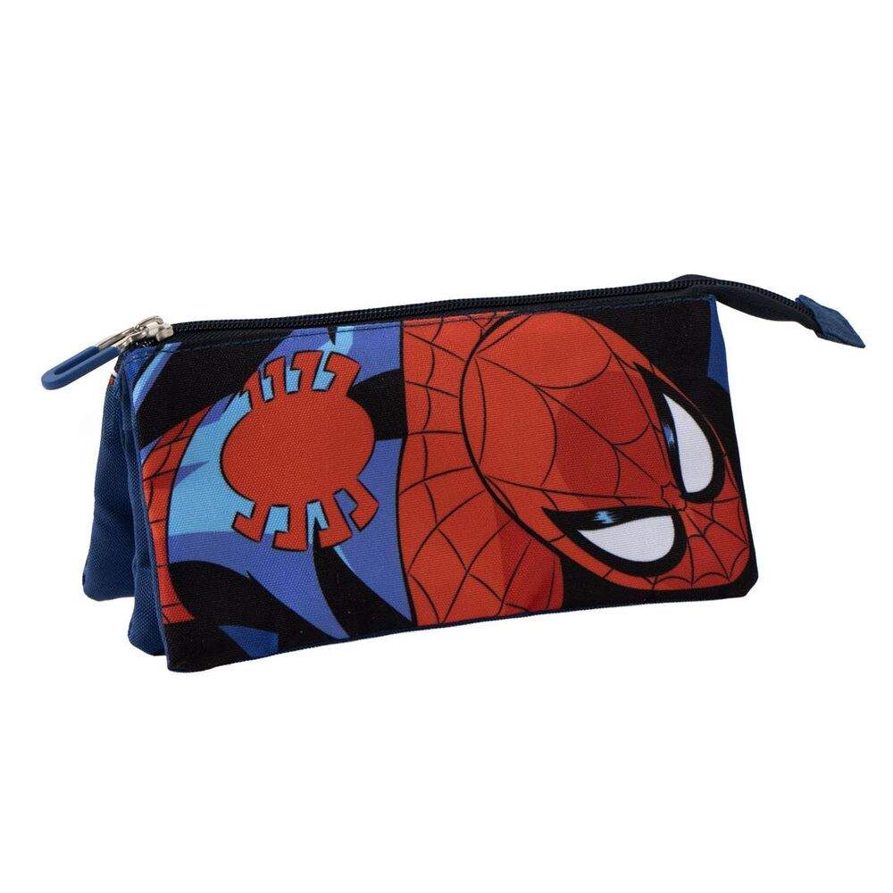 Marvel Spiderman tredobbelt penalhus
