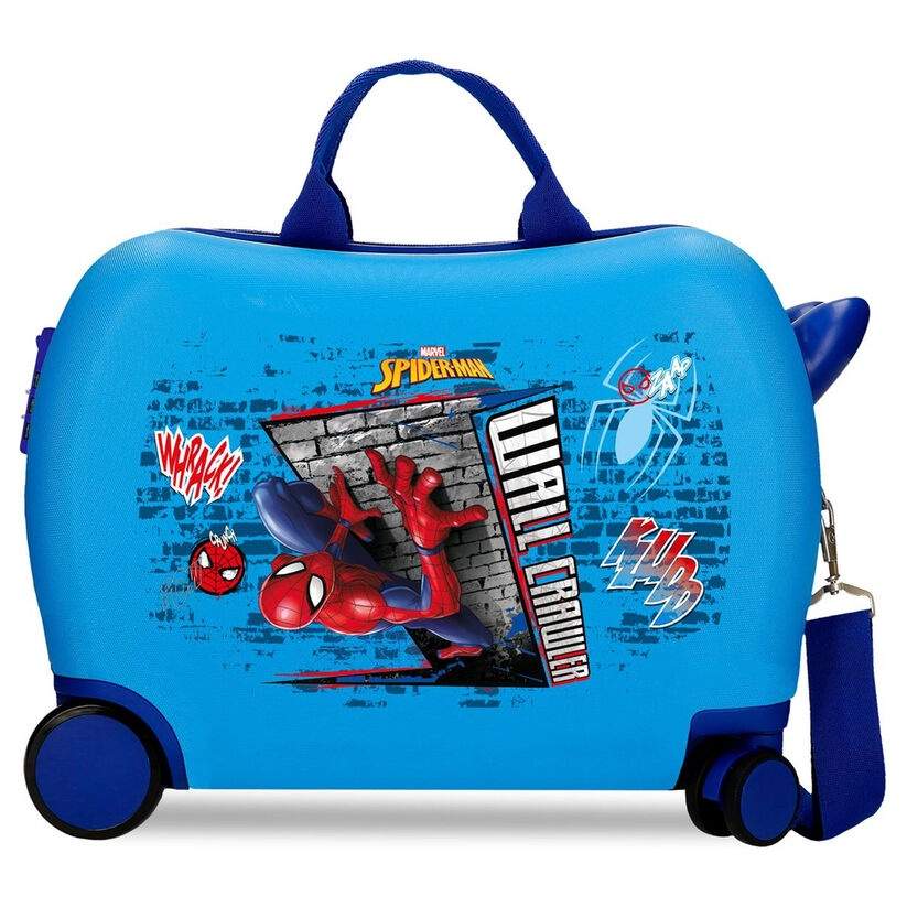 Marvel Spiderman vægkryb ABS trolley kuffert 50 cm