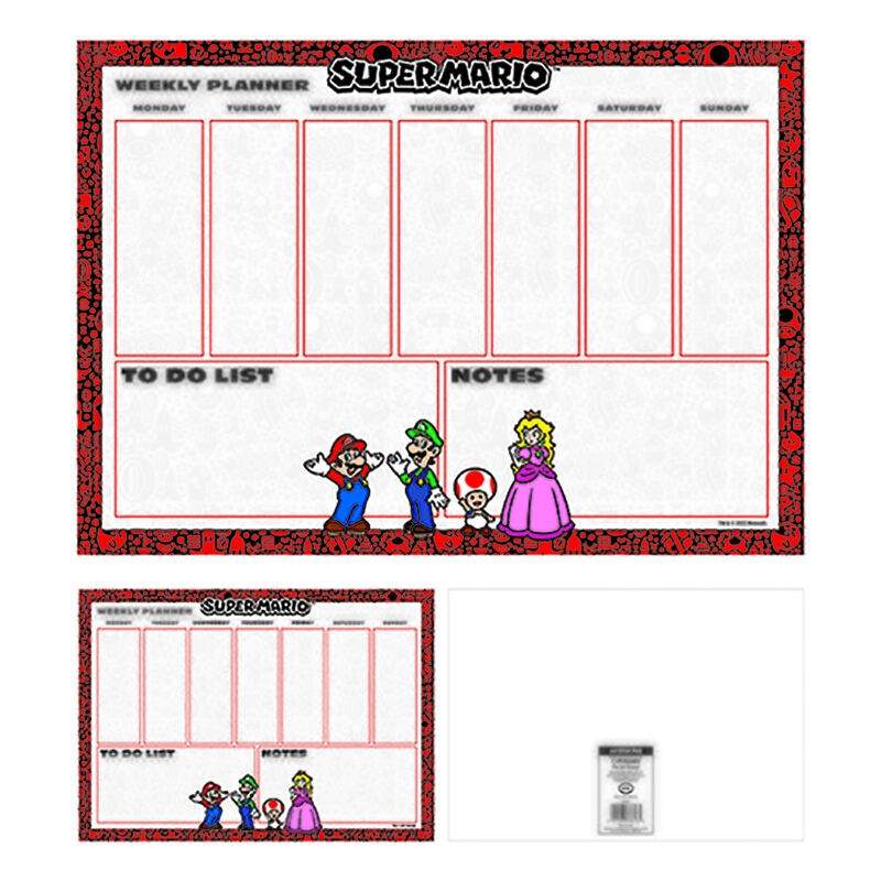 Super Mario Bros. A4 ugentlig planlægger