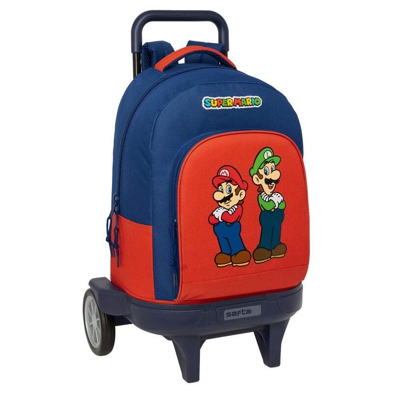 Super Mario Bros. børnevogn – 45 cm, aftagelig rygsæk