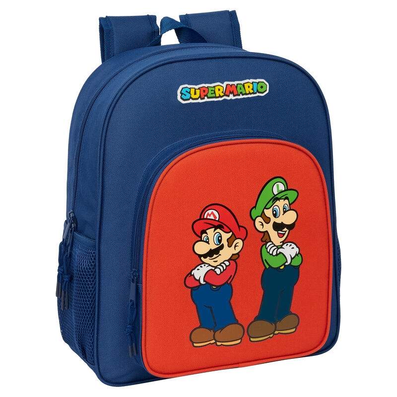 Super Mario Bros. rygsæk – 38 cm, justerbar trolley