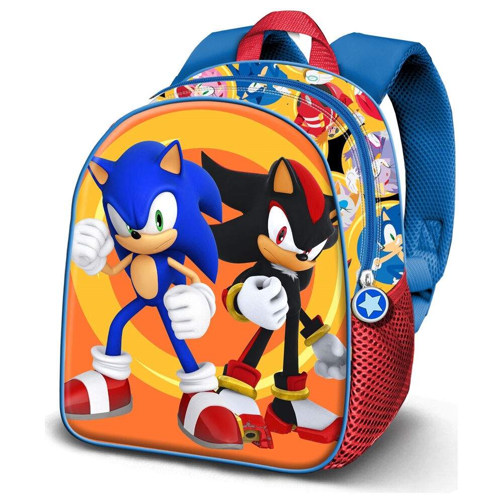 Sonic the Hedgehog Shadow 3D rygsæk 31 cm