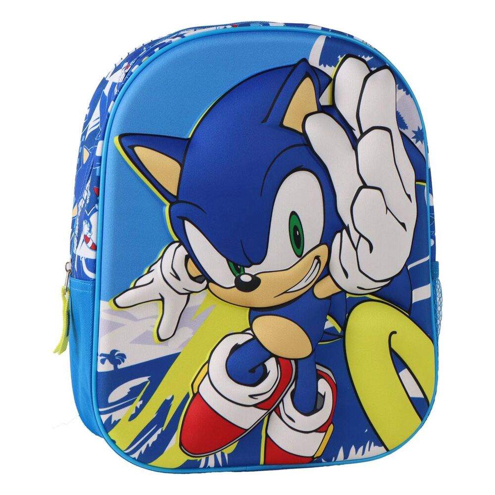 Sonic the Hedgehog 3D-rygsæk 30 cm