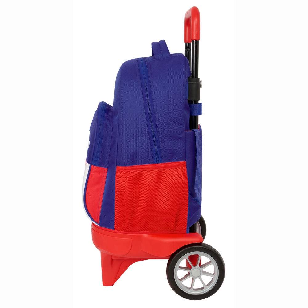 Kompakt 45 cm trolley med aftagelig rygsæk
