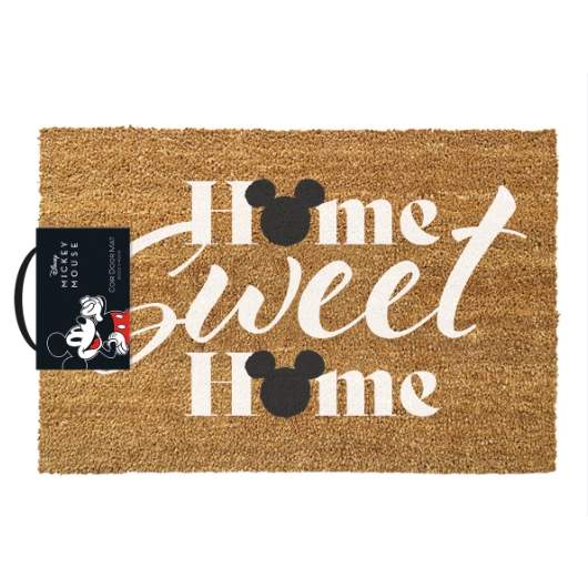 Disney Mickey Home Sweet Home dørmåtte