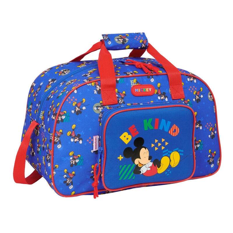 Mickey Mouse sportstaske – stor lomme, justerbar rem