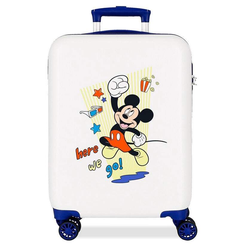 Disney Mickey Here We Go ABS trolley kuffert 55 cm