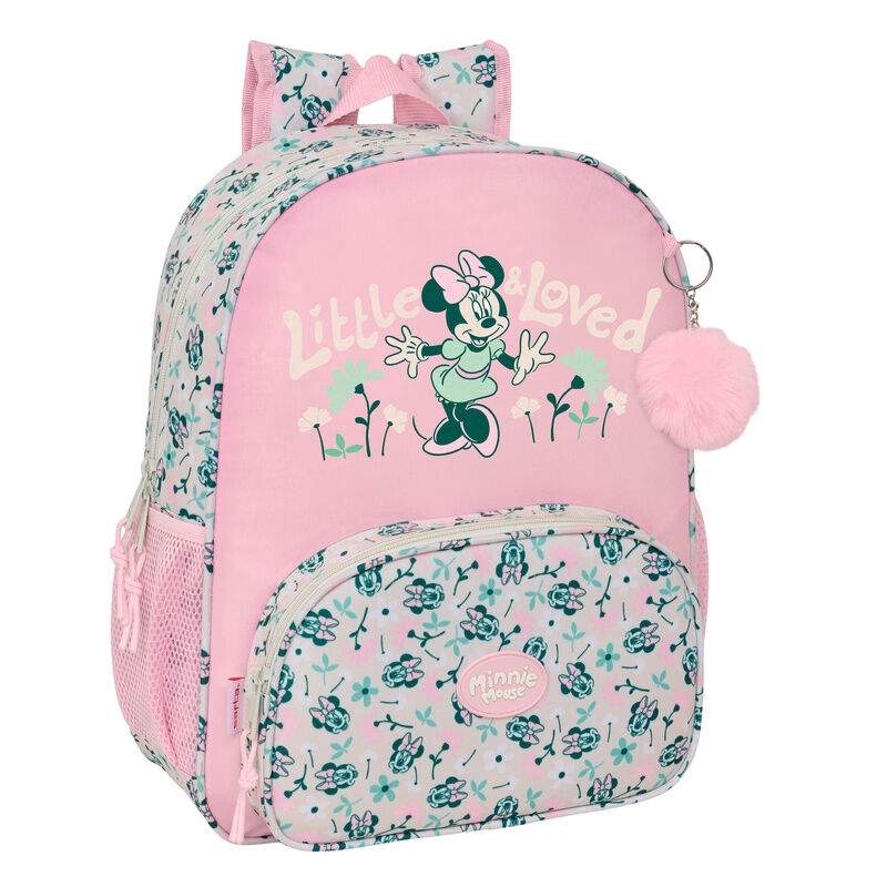 Minnie Mouse Rygsæk – 38 cm, Kompatibel med Trolley, Ergonomisk