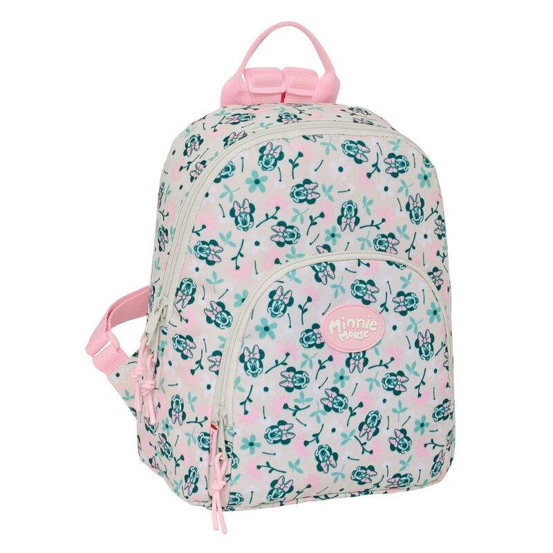Minnie Mouse Rygsæk – 30 cm, Flere Lynlåslommer