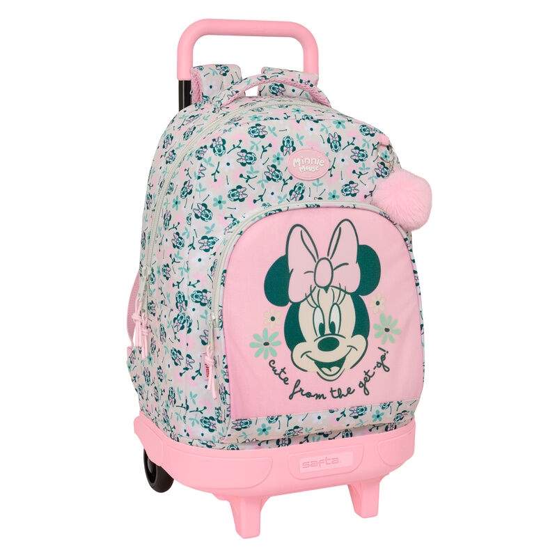Minnie Mouse Trolley Rygsæk 45cm – Aftagelig, Stor Kapacitet