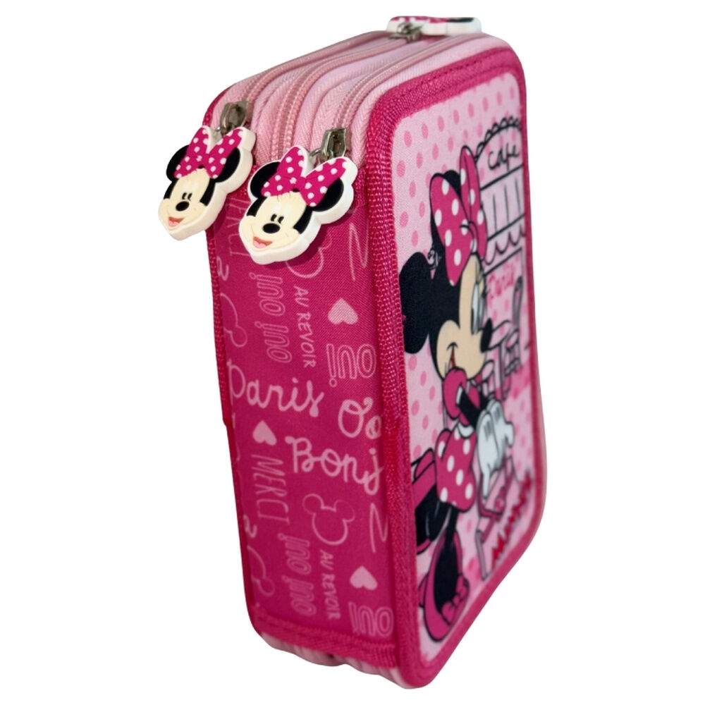 Disney Minnie Paris tredobbelt penalhus