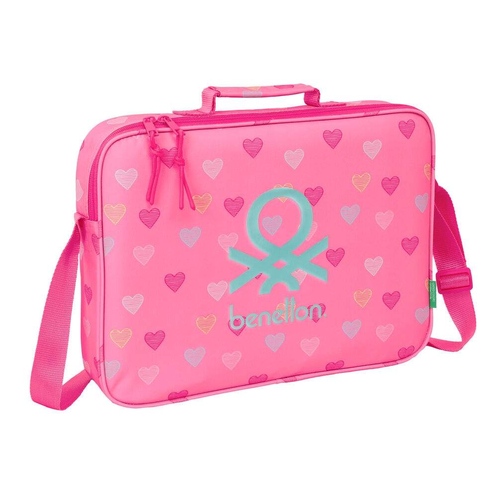 Benetton Heart skolemappe