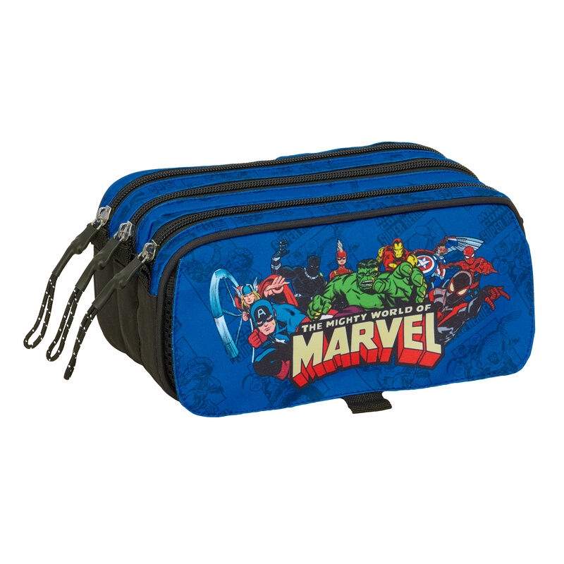 Marvel Avengers tredobbelt penalhus