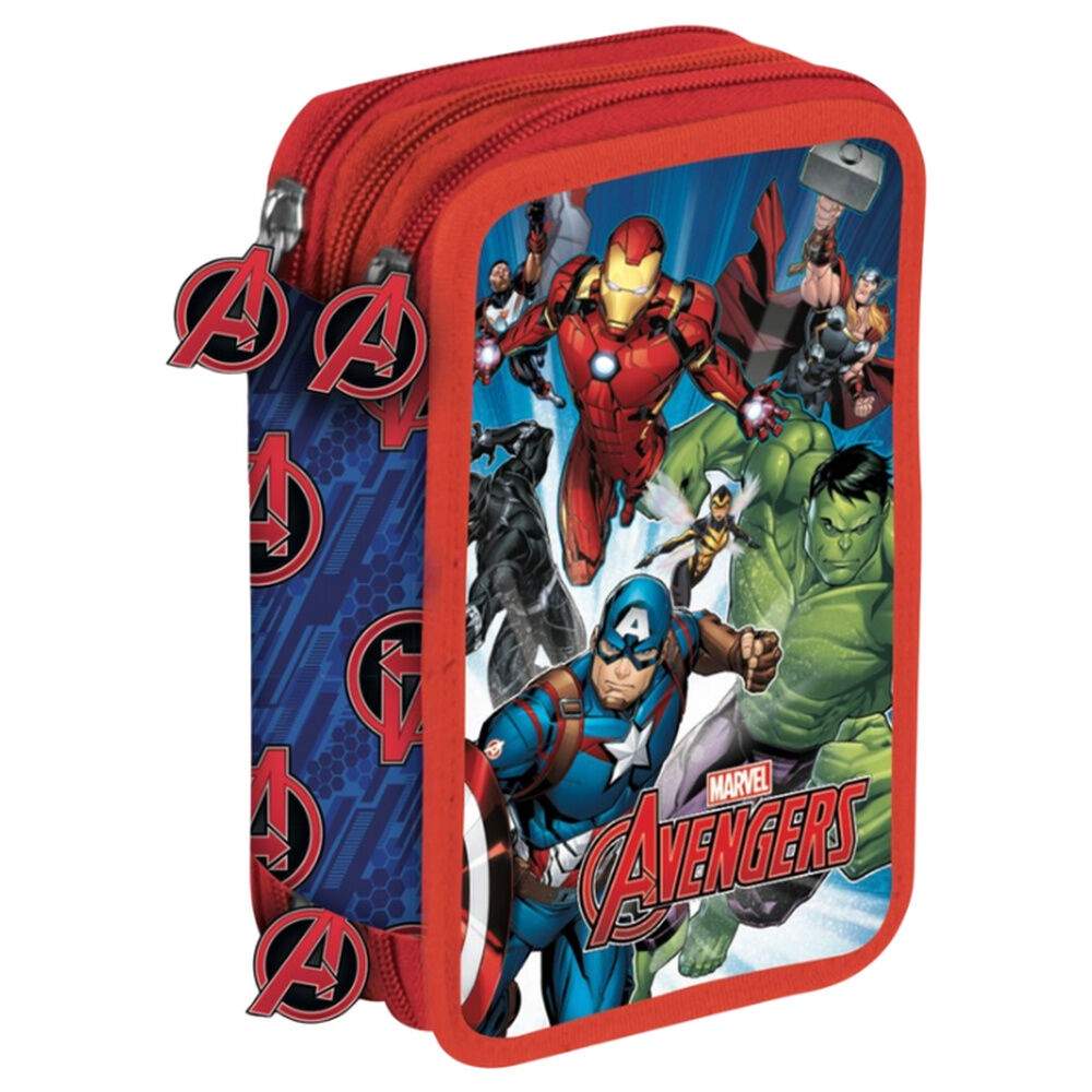 Marvel Avengers tredobbelt penalhus