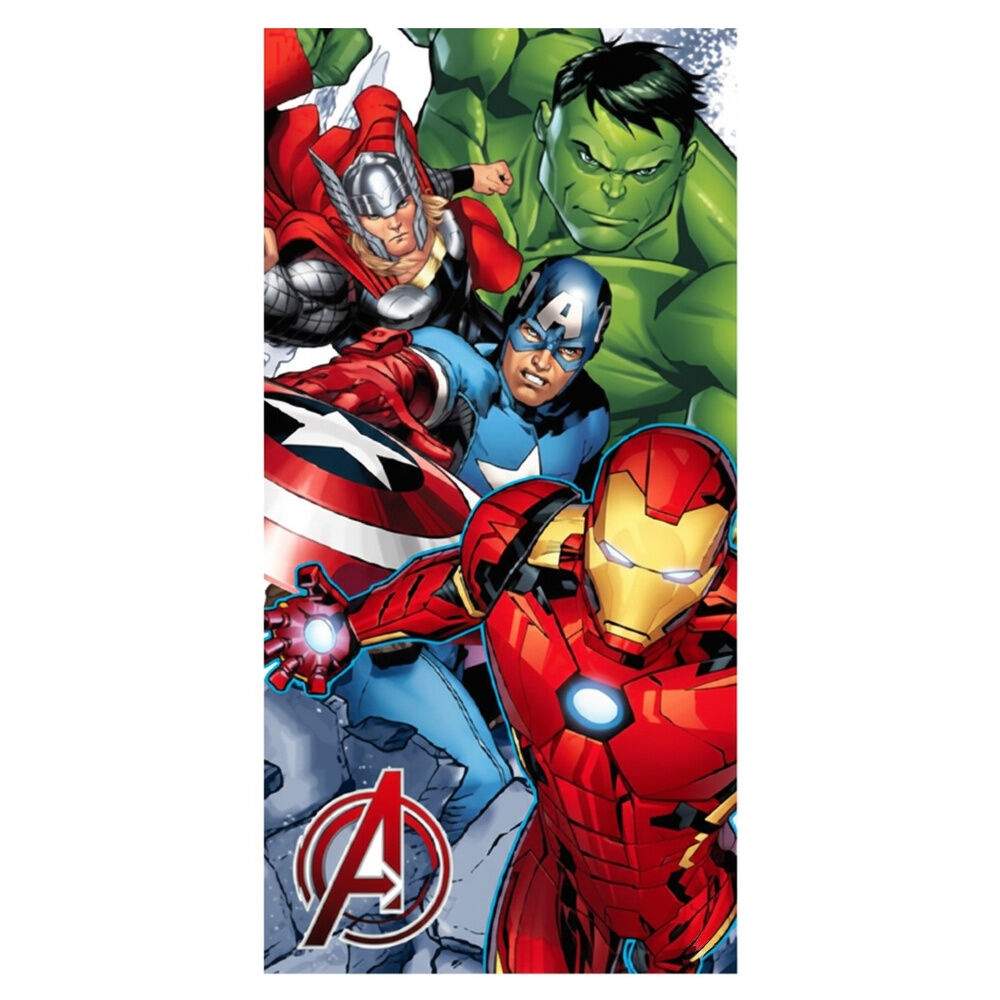 Marvel Vengadores Avengers mikrofiber strandhåndklæde